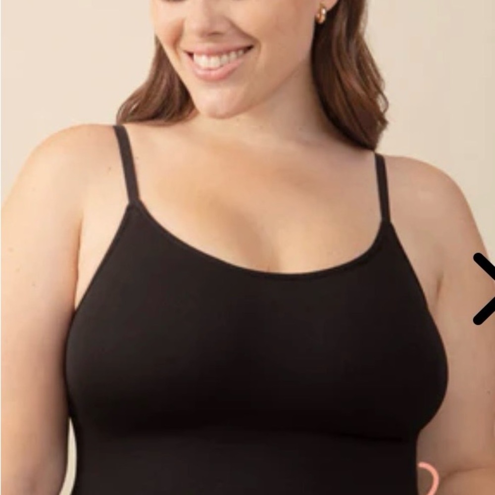Shapermint Black Seamless Cami Tank